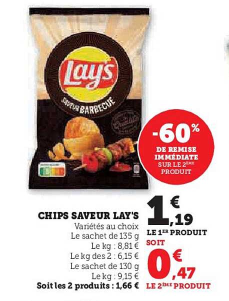 CHIPS SAVEUR LAY'S
