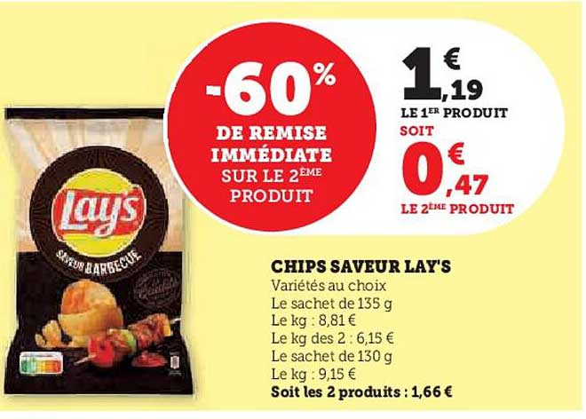 CHIPS SAVEUR LAY'S