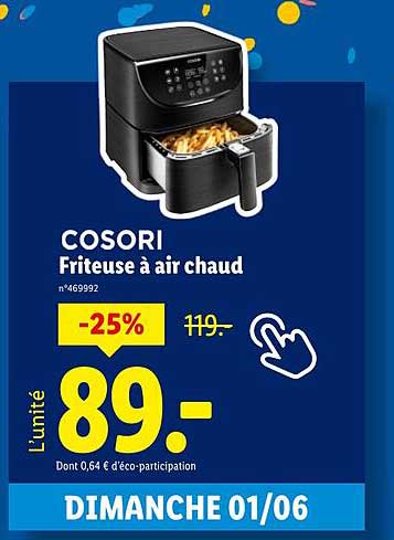 COSORI Friteuse à air chaud