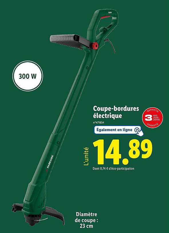 Coupe-bordures électrique