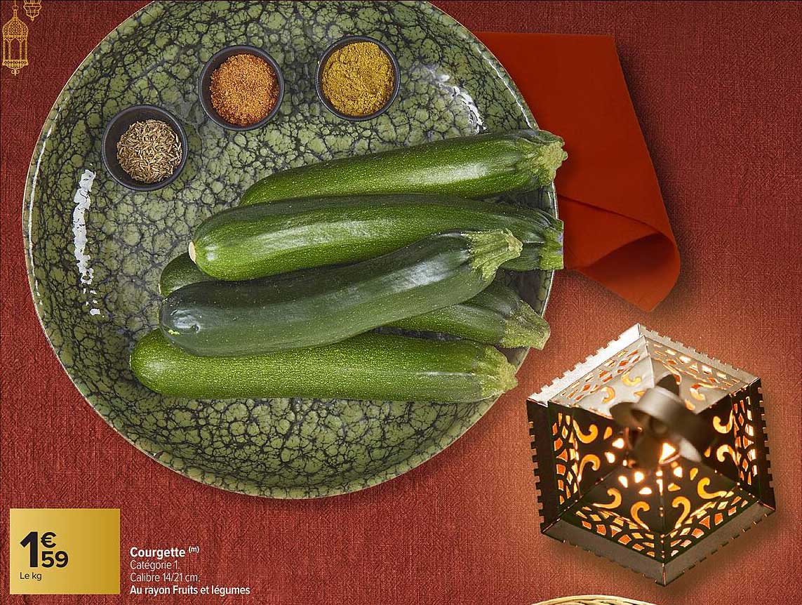 Courgette (m) Catégorie 1