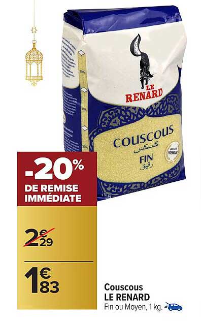 Couscous LE RENARD