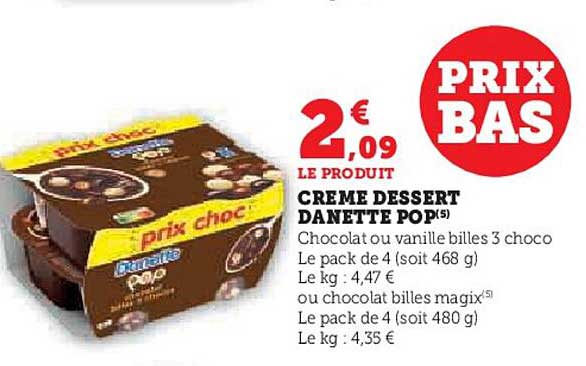 CRÈME DESSERT DANETTE POP