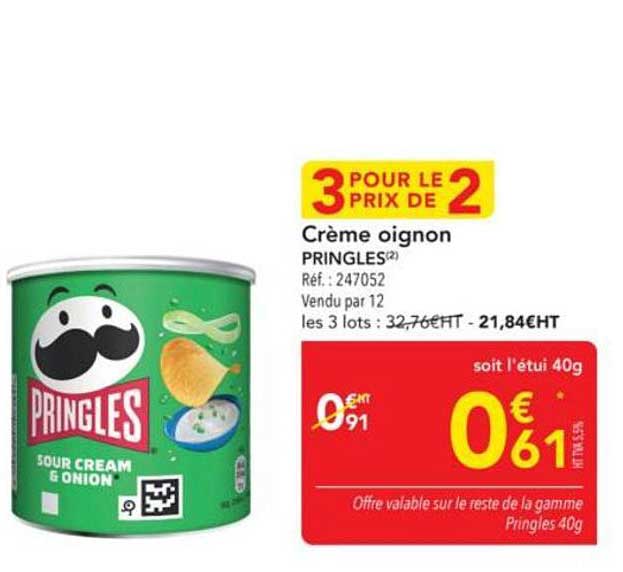 Crème oignon PRINGLES