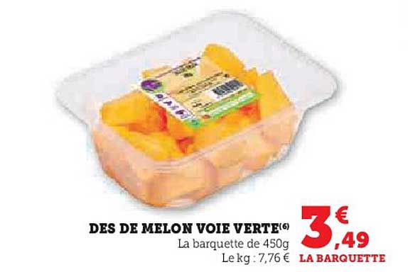 DES DE MELON VOIE VERTE