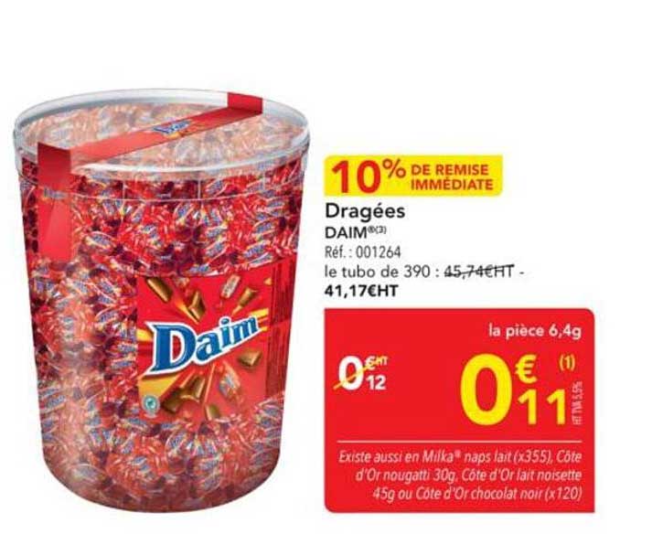 Dragées DAIM®
