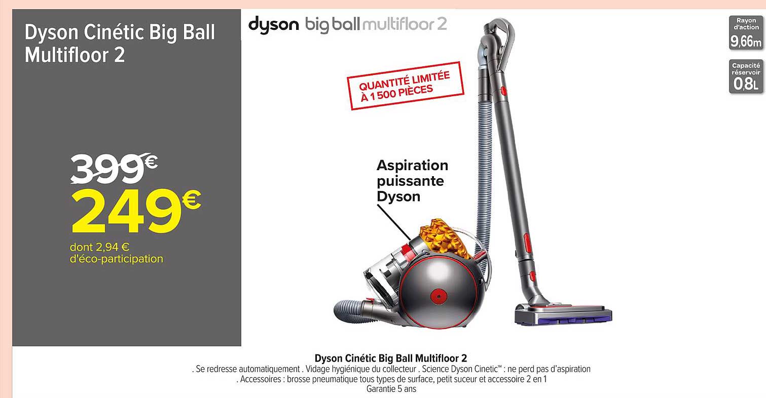 Dyson Cinétique Big Ball Multifloor 2