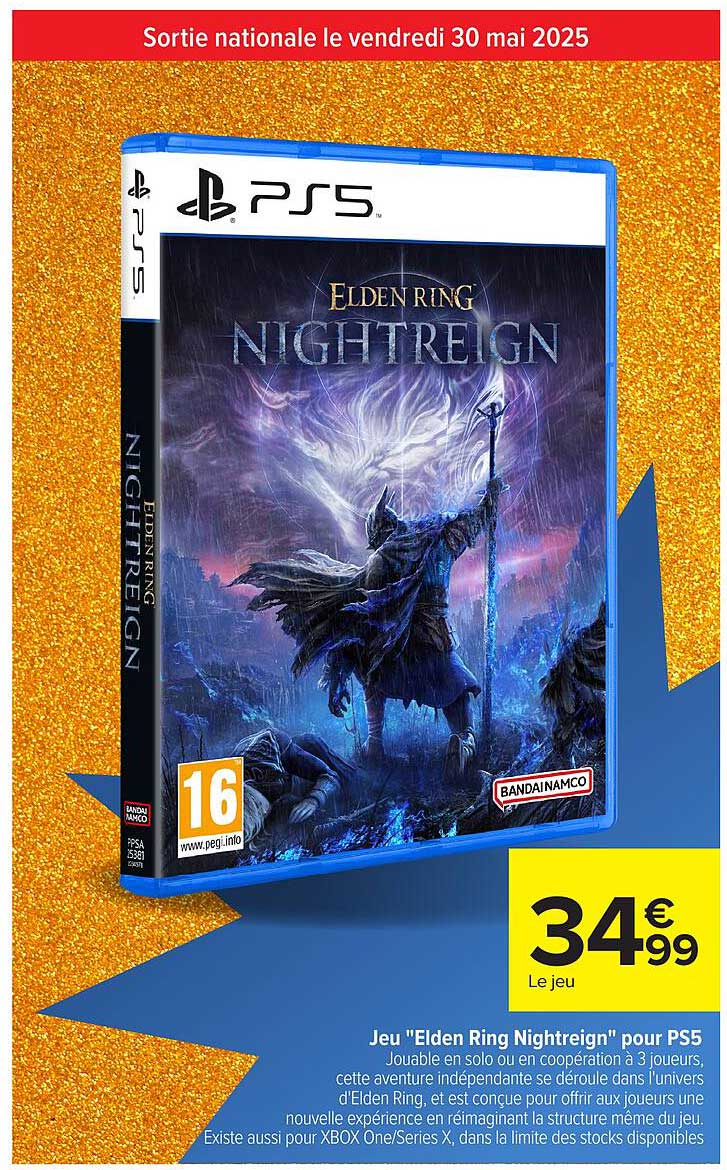 Elden Ring Nightreign pour PS5