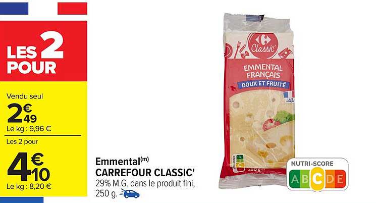 Emmental classique - Carrefour