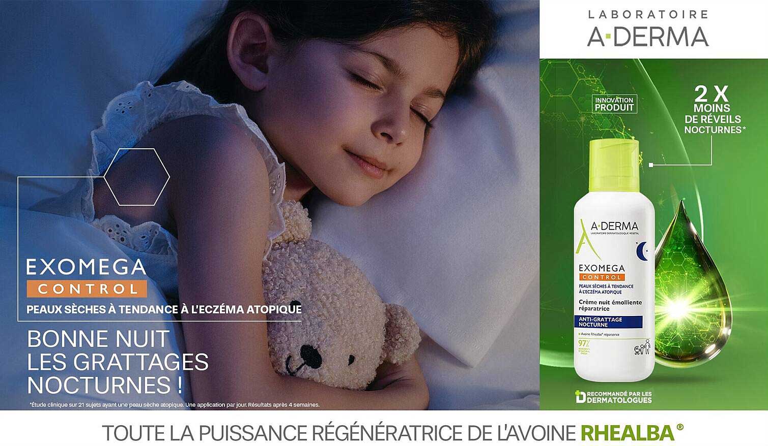 EXOMEGA CONTROL - PEAUX SÈCHES À TENDANCE À L'ÉCZÉMA ATOPIQUE