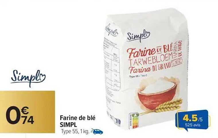 Farine de blé SIMPL