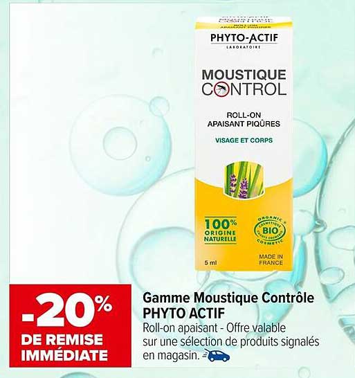 Gamme Moustique Contrôle PHYTO ACTIF