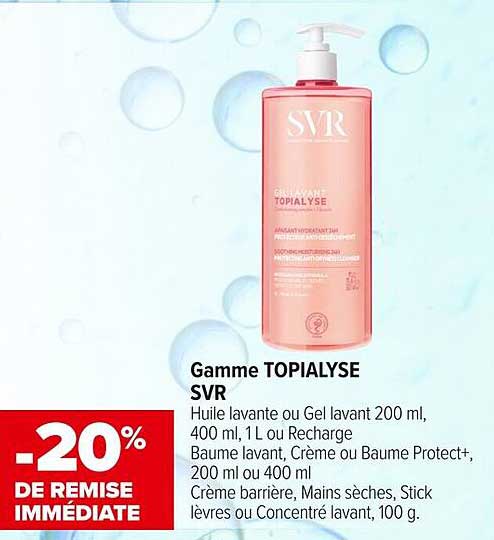 Gamme TOPIALYSE SVR