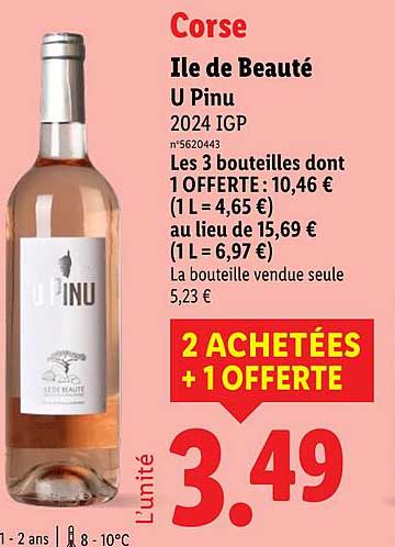 Ile de Beauté U Pinu 2024 IGP