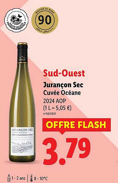 Jurançon Sec Cuvée Océane
