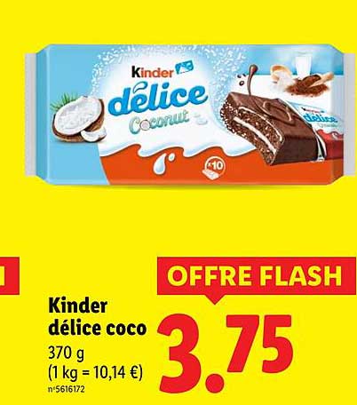 Kinder délice coco