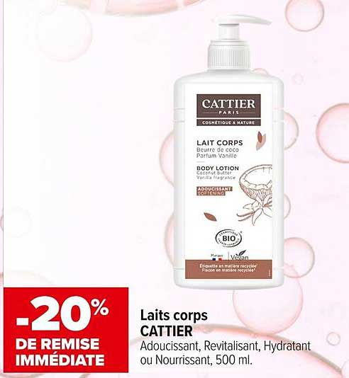 Laits corps CATTIER