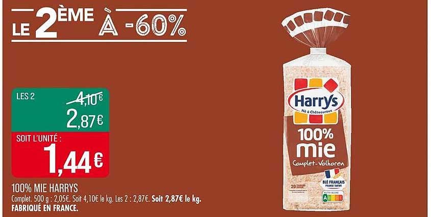 LE 2 ÈME À -60%