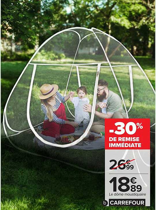 Le dôme moustiquaire