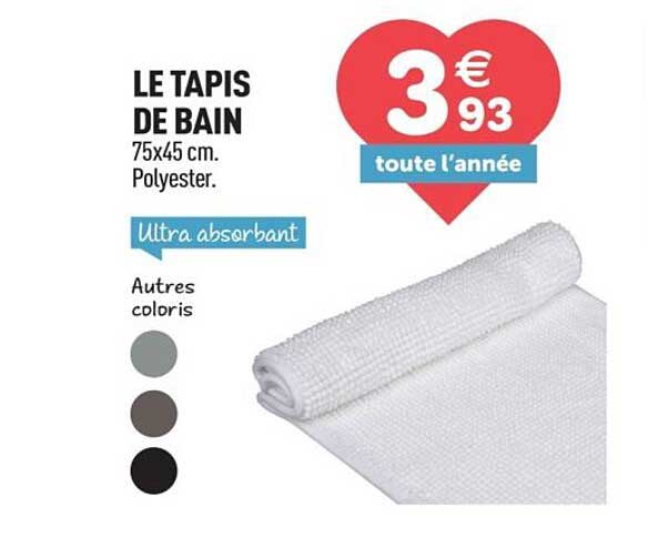 LE TAPIS DE BAIN