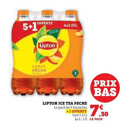 LIPTON ICE TEA PECHE