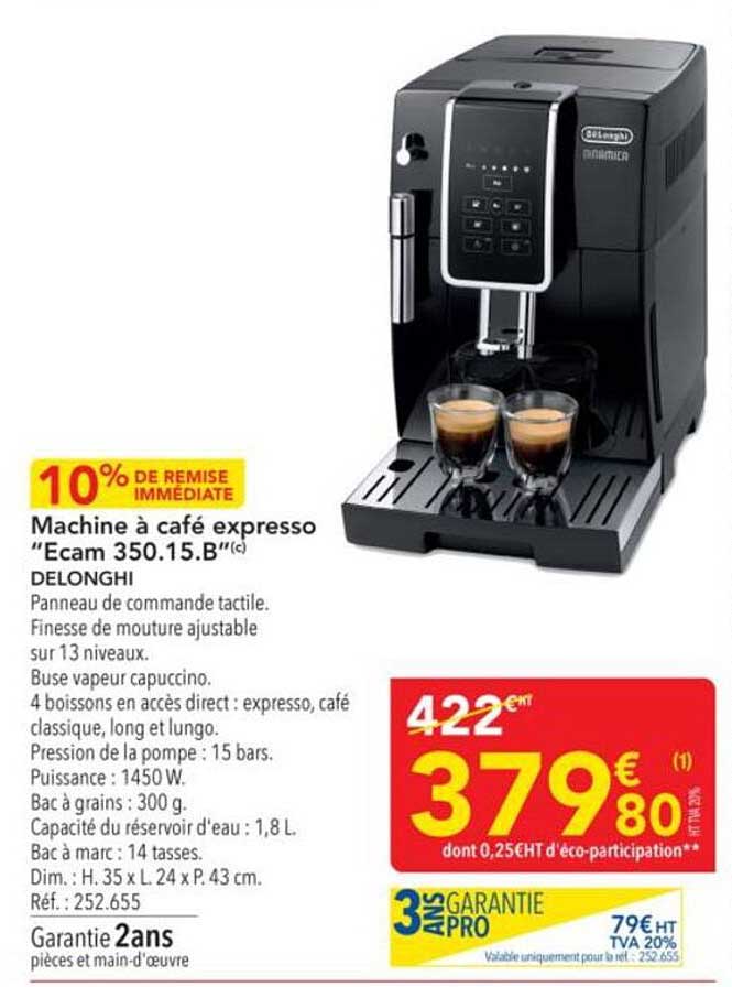 Machine à café expresso “Ecam 350.15.B”