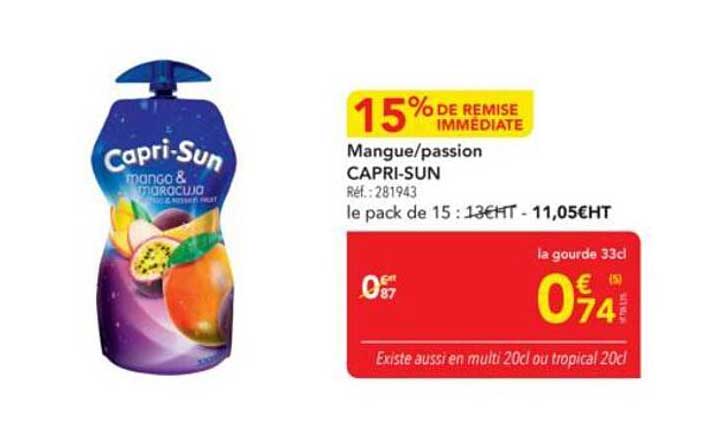 Mangue/passion CAPRI-SUN