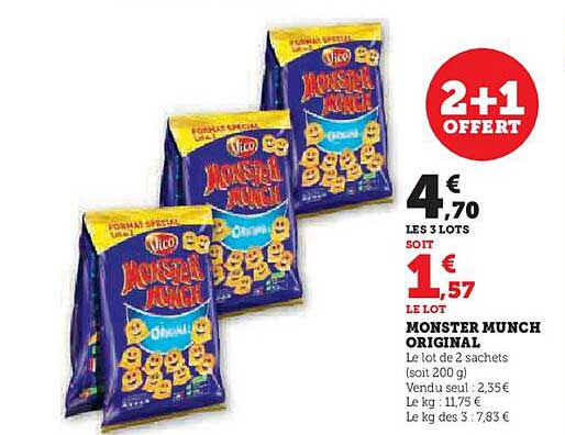 MONSTER MUNCH ORIGINAL