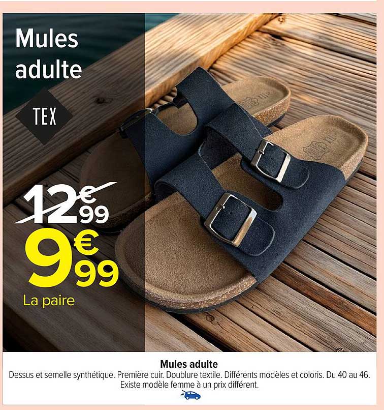 Mules adulte