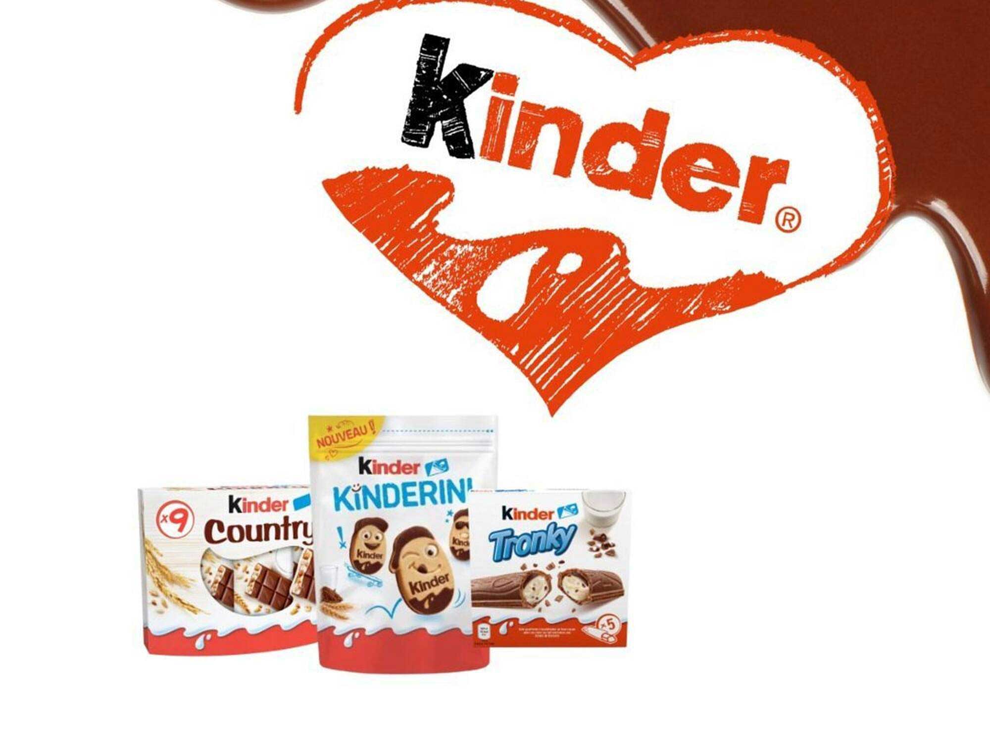 Nouveau assortiment Kinder