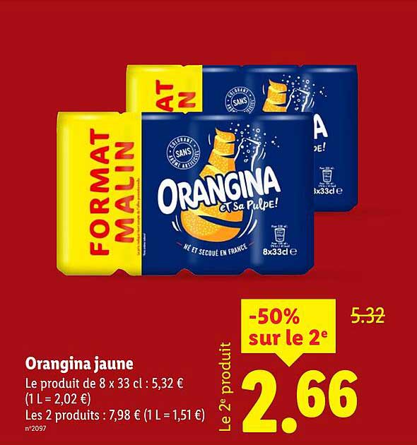 Orangina jaune