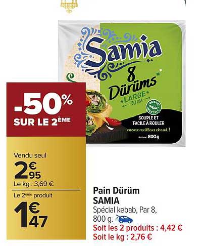 Pain Dürüm SAMIA