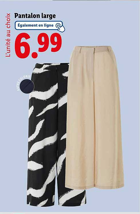 Pantalon large