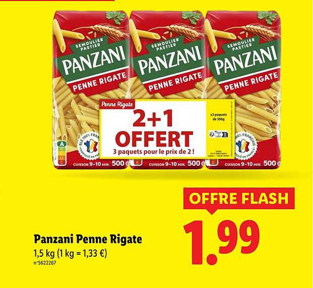 Panzani Penne Rigate