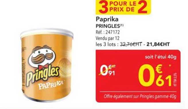 Paprika PRINGLES