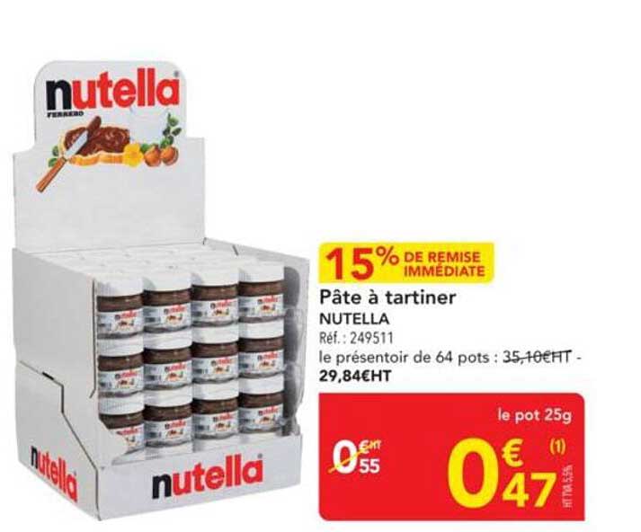 Pâte à tartiner NUTELLA