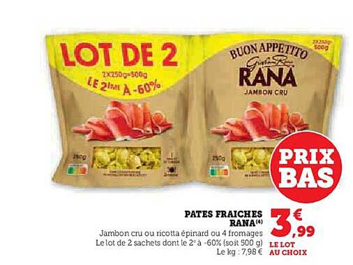 PÂTES FRAÎCHES RANA