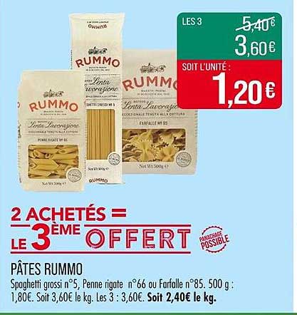 PÂTES RUMMO