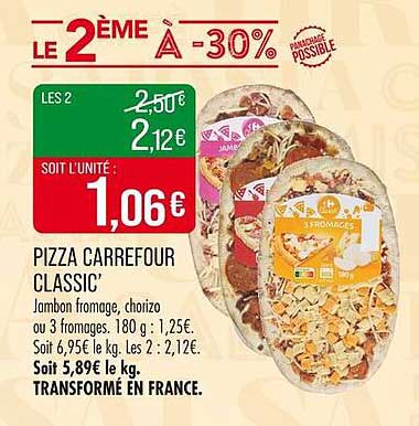 Pizza Carrefour Classic’