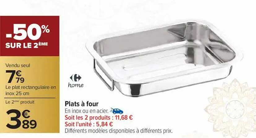Plats à four