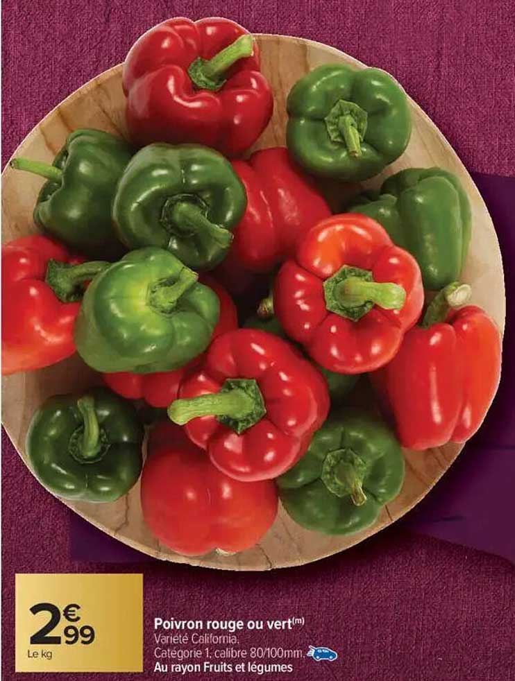 Poivron rouge ou vert(tm)