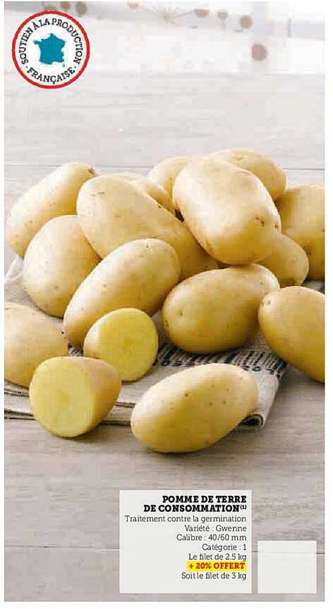 POMME DE TERRE DE CONSOMMATION
