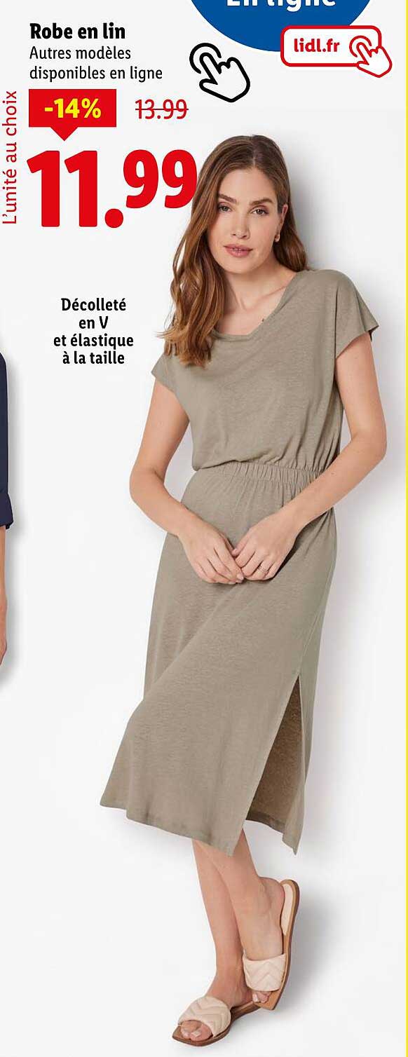 Robe en lin