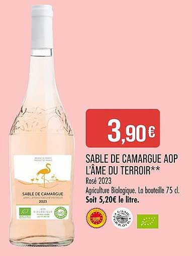 SABLE DE CAMARGUE AOP L'ÂME DU TERROIR**