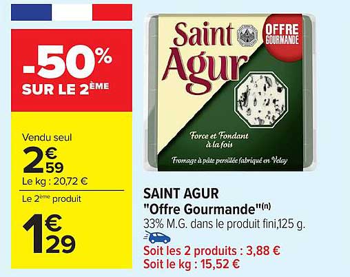 SAINT AGUR "Offre Gourmande"