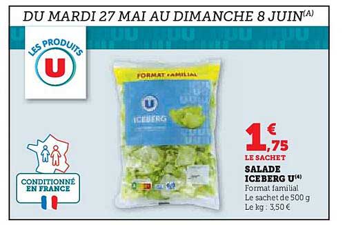 Salade ICEBERG U