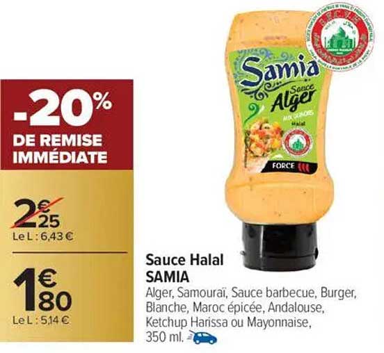 Sauce Halal SAMIA