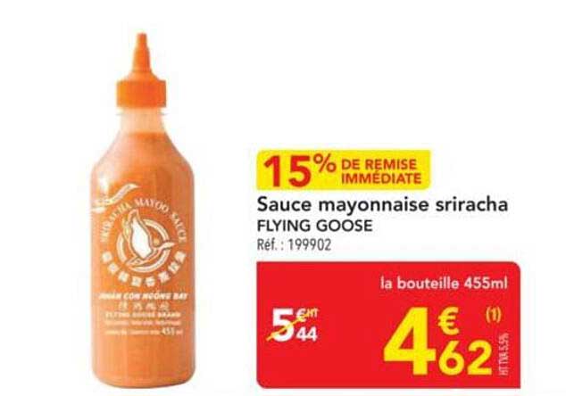 Sauce mayonnaise sriracha FLYING GOOSE