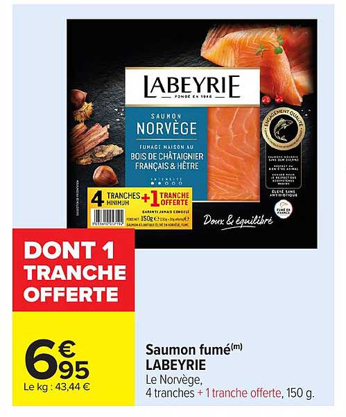 Saumon fumé(m) LABEYRIE