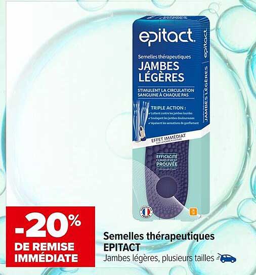 Semelles thérapeutiques EPITACT